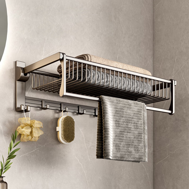 Pre-order Wall-Mounted Aluminum Bath Towel Rack P1220066-50cm