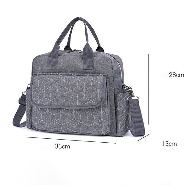 Multi-Purpose Waterproof Diaper Backpack for Moms – MCDX0932-2 Blue