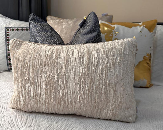 Morden Velvet Jacquard Cushion Cover HFCHM241114-30X50CM