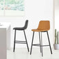 Pre-Order PU Leather Retro Industrial Style Bar Stool JYBC-108-BIEGE - thebens