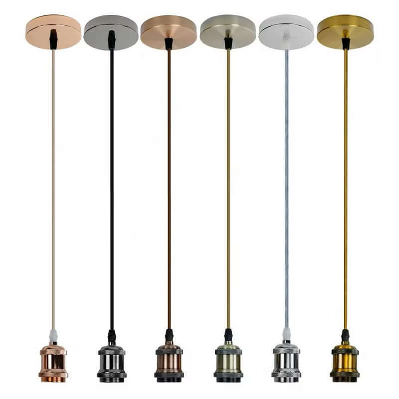 Pre-Order 40 Days E27 Bulb Socket LED Edison Lamp Holder-A CYAN - thebens