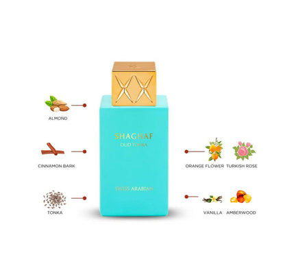 Shaghaf Oud Tonka Swiss Arabian Perfume - thebens