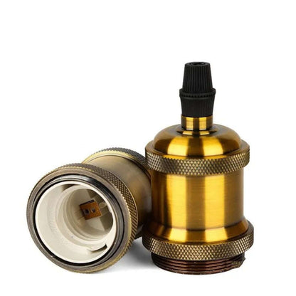 Pre-Order 40 Days E27 Bulb Socket LED Edison Lamp Holder-A GOLDEN - thebens