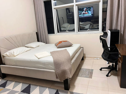 Furnished Single Bedroom Bed Size 180x200cm Al Nahda, Sharjah
