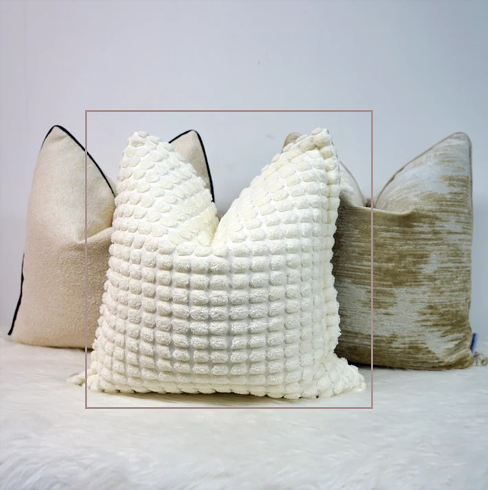 European Style Jacquard Cushion Cover HFCHM241117-45x45CM