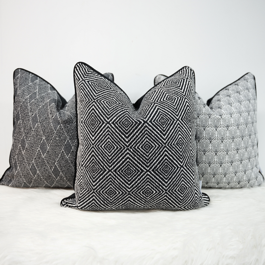 Pre-order 35 Days Morden Velvet Jacquard Cushion Case HFCHM241108-50X50CM - thebens