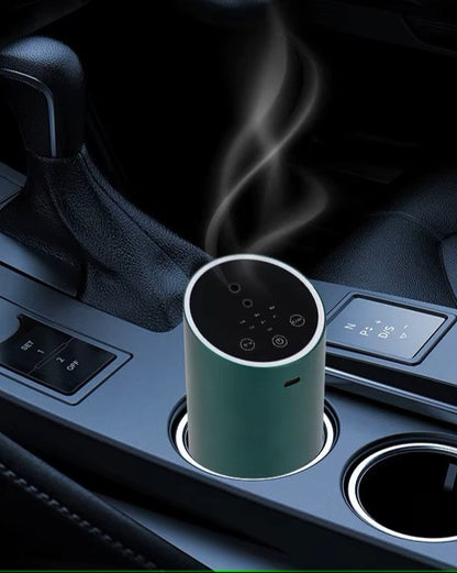 Mini Portable Car Aroma Diffuser MLK-15M BLACK - thebens