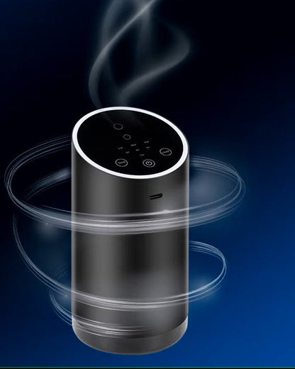 Mini Portable Car Aroma Diffuser MLK-15M BLACK - thebens