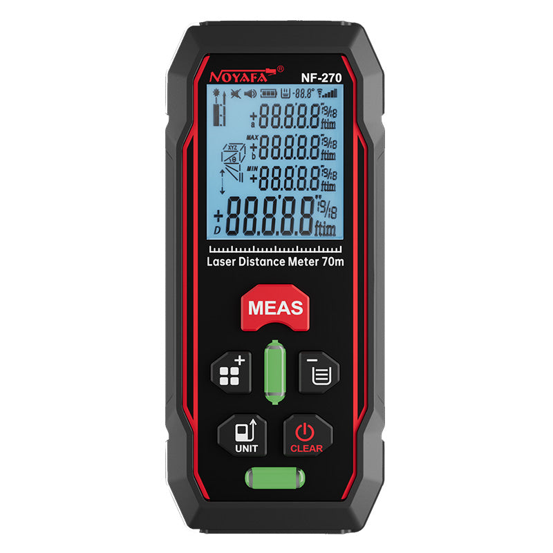 Digital Laser Measuring Tape 70m NF-270/70 Distance Meter