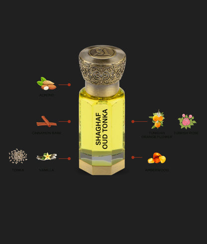 SHAGHAF OUD TONKA OIL CPO - 12ML
