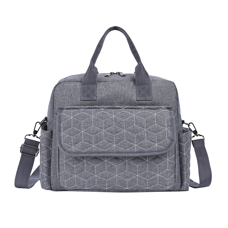 Multi-Purpose Waterproof Diaper Backpack for Moms – MCDX0932-2 Gray