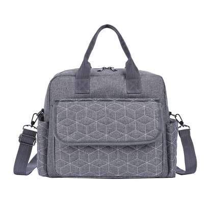 Multi-Purpose Waterproof Diaper Backpack for Moms – MCDX0932-2 Gray