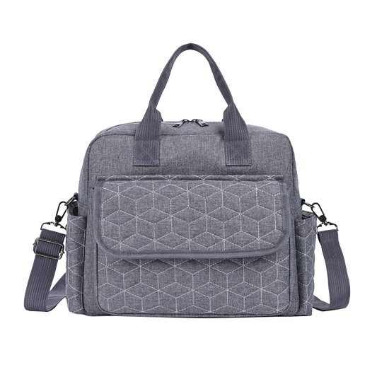 Multi-Purpose Waterproof Diaper Backpack for Moms – MCDX0932-2 Gray