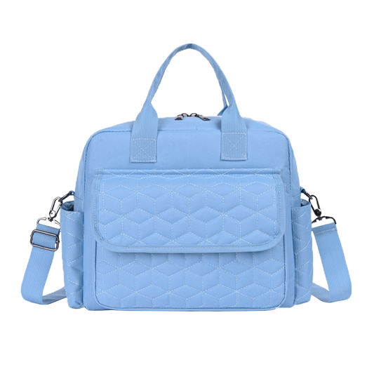 Multi-Purpose Waterproof Diaper Backpack for Moms – MCDX0932-2 Blue
