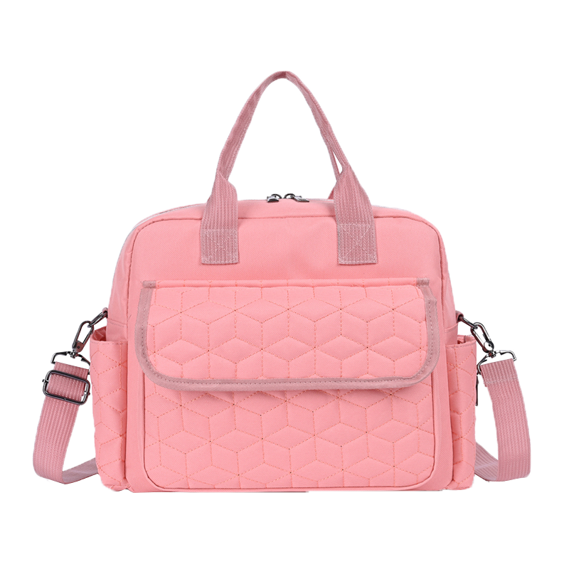 Multi-Purpose Waterproof Diaper Backpack for Moms – MCDX0932-2 Pink