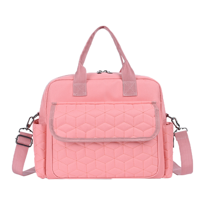Multi-Purpose Waterproof Diaper Backpack for Moms – MCDX0932-2 Pink