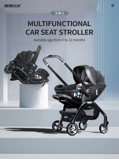 4-in-1 Foldable Baby Stroller S366