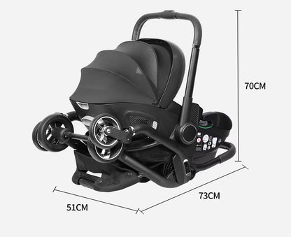 4-in-1 Foldable Baby Stroller S366