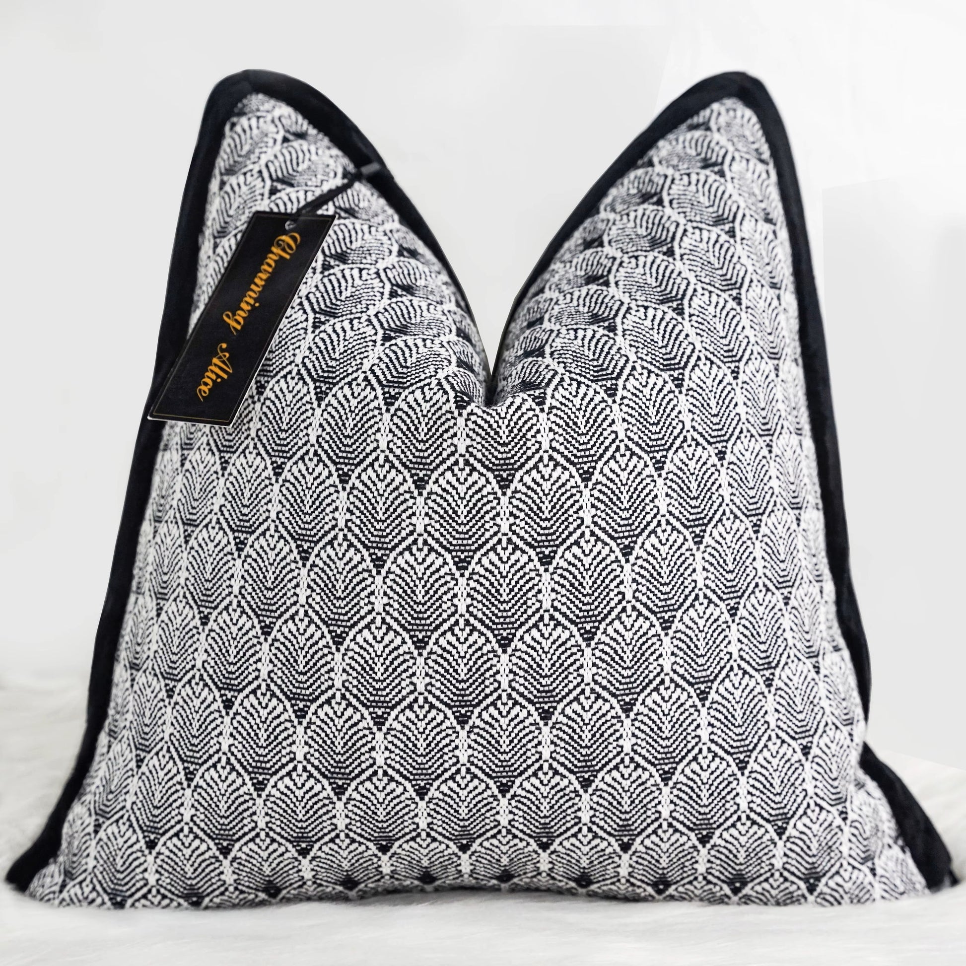Pre-order 45 Days European Style Jacquard Cushion Cover HFCHM241107-30x50CM - thebens