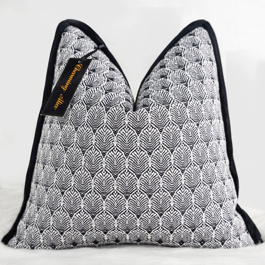 Pre-order 45 Days European Style Jacquard Cushion Cover HFCHM241107-30x50CM - thebens