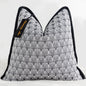 Pre-order 45 Days European Style Jacquard Cushion Cover HFCHM241107-30x50CM - thebens
