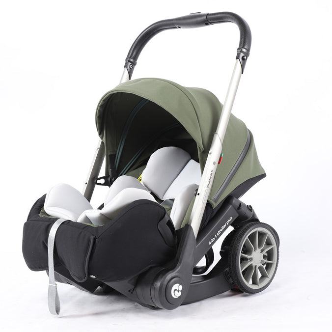 Deluxe 4-in-1 Travel System Baby Stroller BX01 – Green