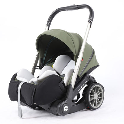 Deluxe 4-in-1 Travel System Baby Stroller BX01 – Green