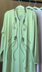 HEYA Swan Abaya and Headscarf – Mint Green