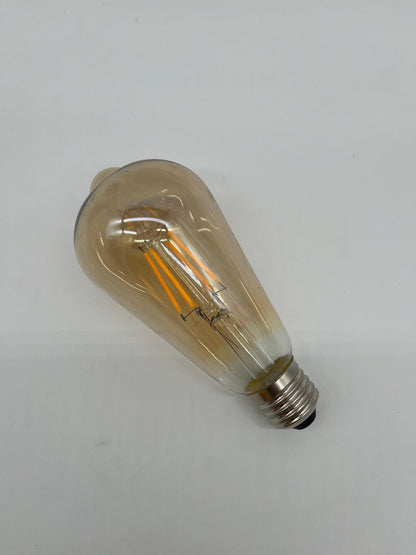 Pre-Order 40 days LED E27 ST64 Filament Bulb Amber-4W - thebens