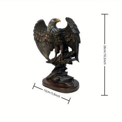Majestic Eagle Rasin Statue - thebens