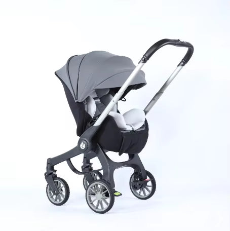 Deluxe 4-in-1 Travel System Baby Stroller BX01 – Gray